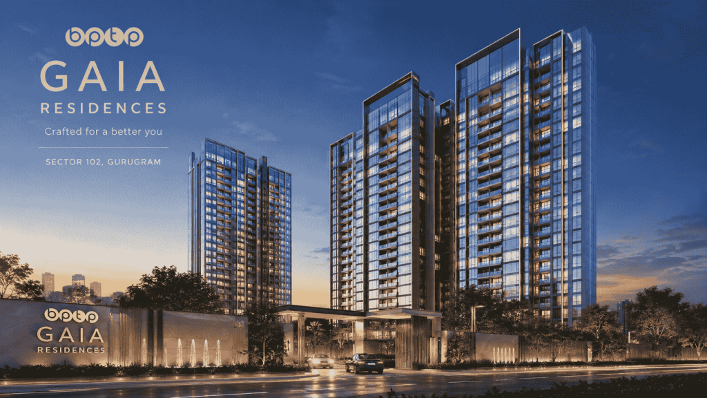 BPTP Gaia Residences Sector 102 aerial view 